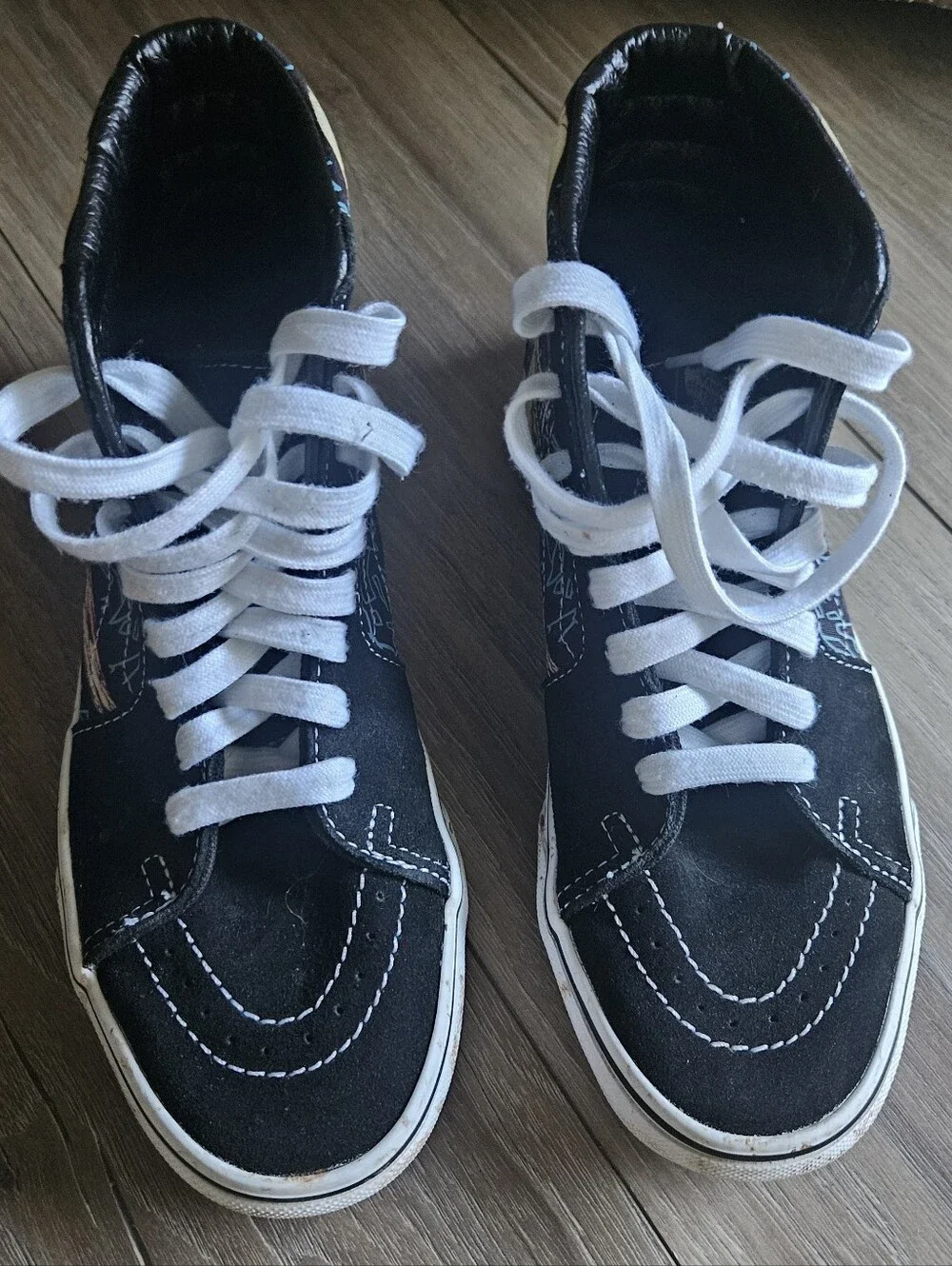 Vans Trainers Metalica Skate Shoes W7 M5.5